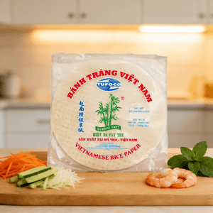 Banh Trang Viet Nam - Vietnamese Rice Paper , 11 inch , 12 oz 【For Vietnamese Spring Rolls】【 Low-fat and Refreshing 】