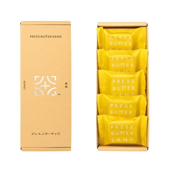 Lemon Cream Sandwich Cookies 5pcs