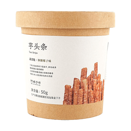 阿嬷手作 芋头条 枫糖椰子味 50g【配料干净】【蔬菜脆】【0反式脂肪】