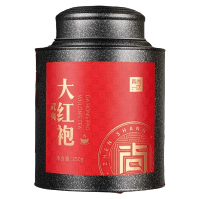 【中国直邮】 真尚一饮 武夷岩茶大红袍乌龙茶浓香品质肉桂岩韵茶叶礼盒装 250g