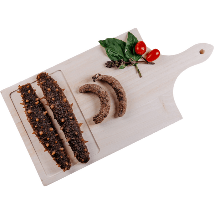 九龍堂 特级野生淡干阿拉斯加红参 海参(大号)450g 12-20头