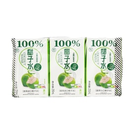 盒马 100%椰子水 NFC椰汁 250ml*6盒【配料干净0添加】【富含电解质】