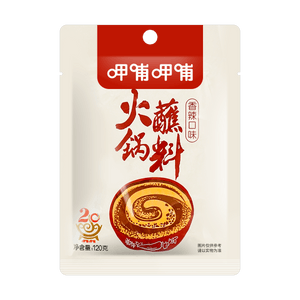 呷哺呷哺 火鍋蘸料 香辣味 120g 【經典門店風味】
