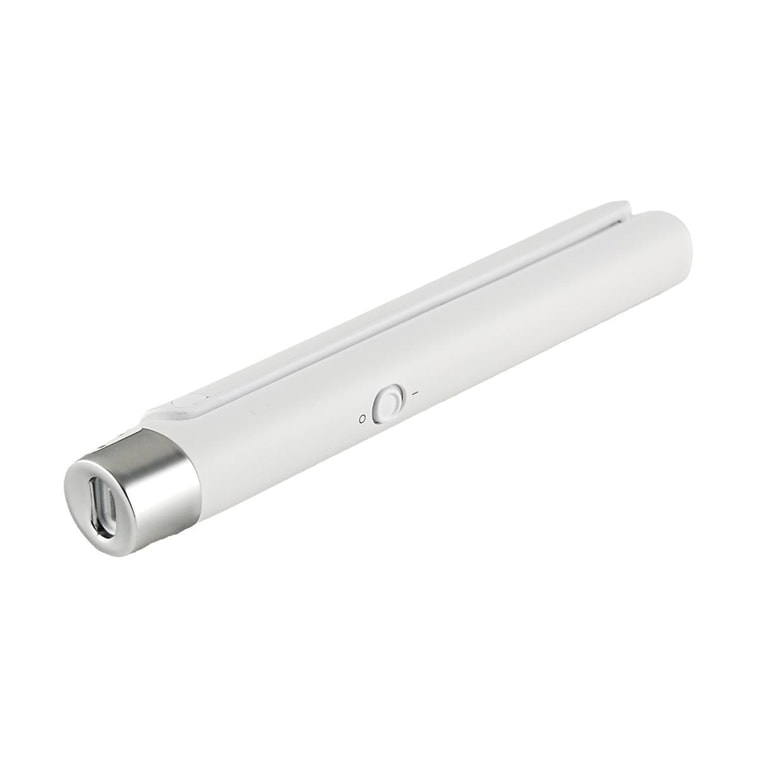 컴팩트 휴대용 USB 헤어 스타일링 스트레이트너 (화이트) 6