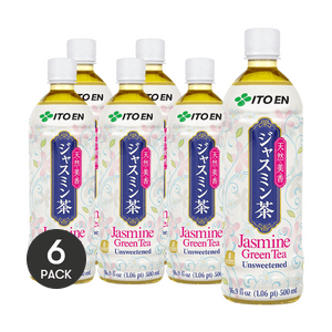 【バリューパック】無糖ジャスミン緑茶 16.9液量オンス×6