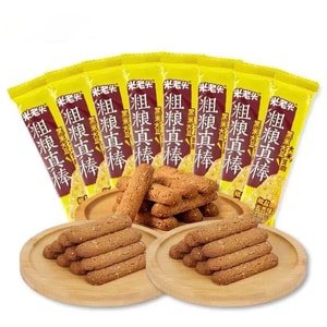 米老頭 粗糧真棒椒鹽五香穀物零食粗糧餅乾 140g*1袋 【口感酥脆 穀物原香】【非油炸 醇香酥脆】