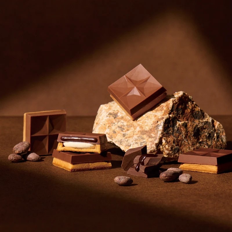 【日本直郵】 日本 press butter sand 期間限定 三種巧克力口味 夾心奶油餅乾 組合裝 8枚入