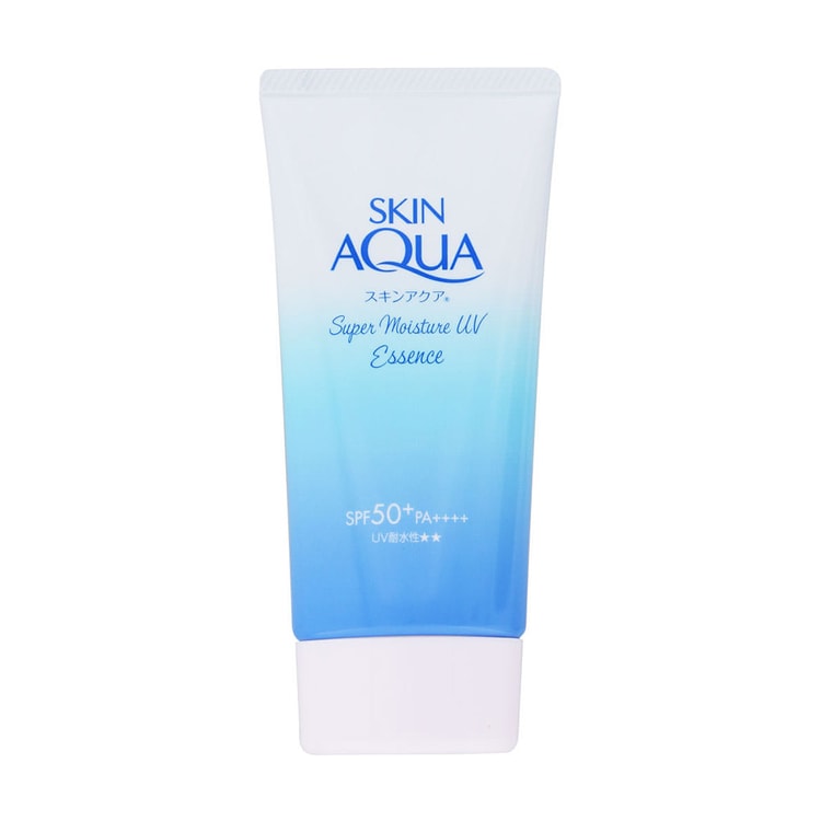 日本直送】ロート製薬 スキンアクア うるおい日焼け止め美容液 SPF50+