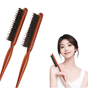 [Ponytail Combing Artifact] Evening Hair Combing Comb # Brown Red