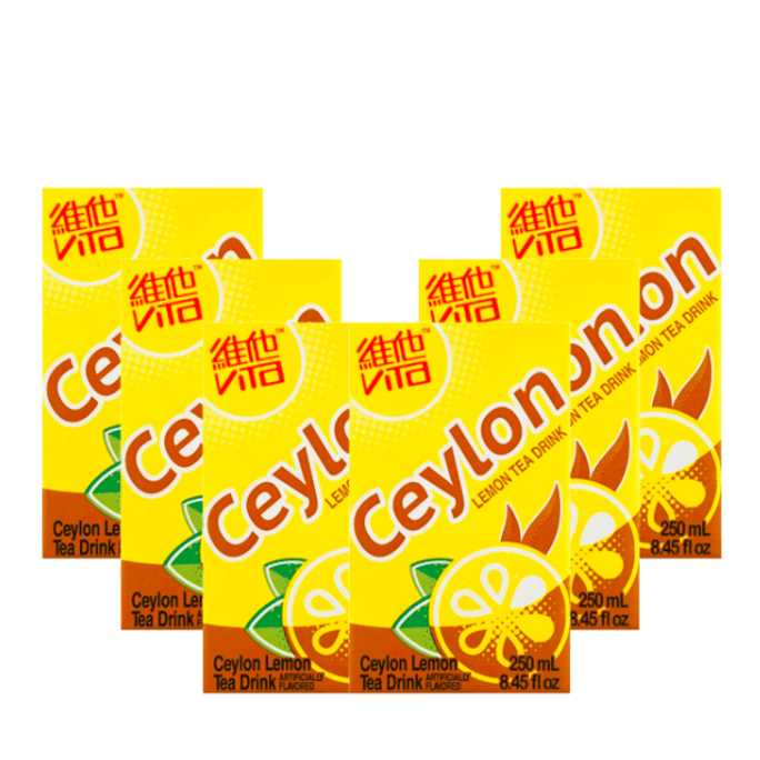 【Value Pack】Ceylon Lemon Tea - 6 Packs* 8.45fl oz