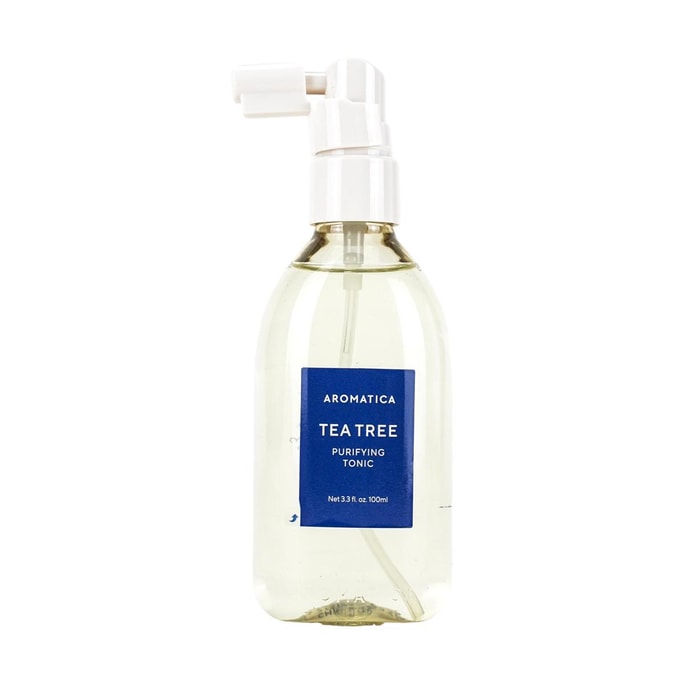 Tea Tree Purifying Tonic Cools Scalp Tonic Healthy Hair Root 3.38oz