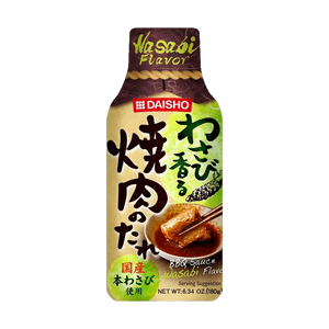 야키니쿠 노 타레 바비큐 소스, 와사비 맛, 6.34온스