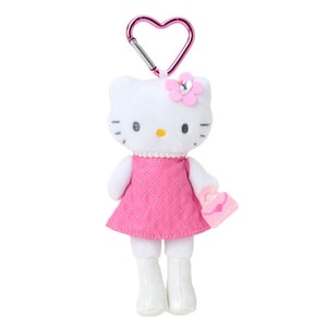 Fashion Series Plush Pendant Pink Patchwork [Hello Kitty]