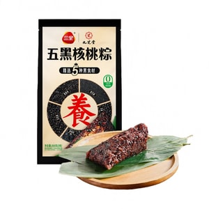 【中国直邮】 三全 五黑核桃粽 200g