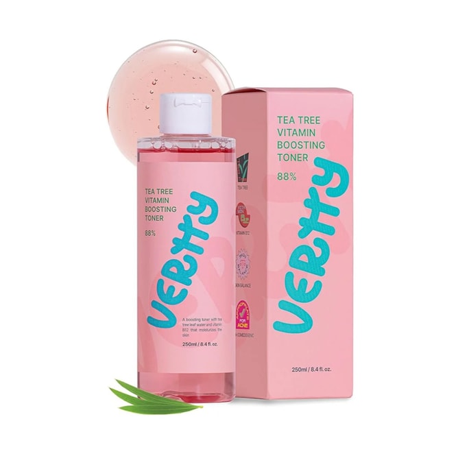 Tea Tree Vitamin Boosting Coral Toner 250ml