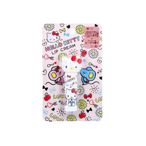 【日本直郵】 日本 SANRIO Hello Kitty 潤唇膏 鮮桃味 4g