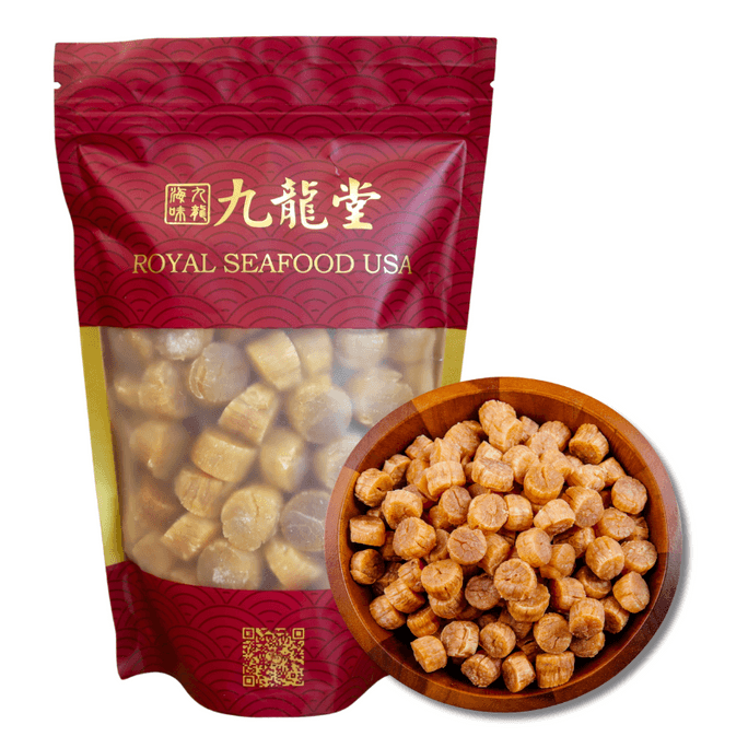 九龍堂 特级鲜甜北海道干贝(小号)450g 160-170粒