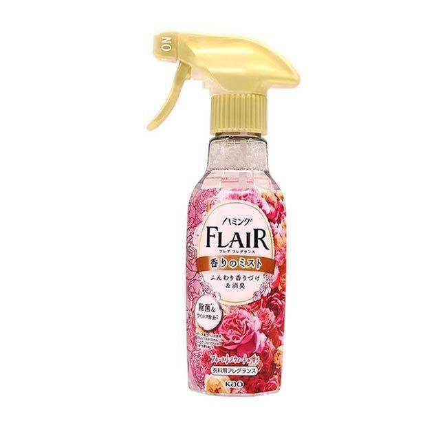【日本直效郵件】KAO花王 FLAIR衣物柔順防靜電除味噴霧 玫瑰花香 270ml
