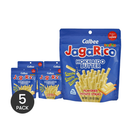 JagaRico ポテトスティック 北海道バターフレーバー 2.05 oz *5【5パック】