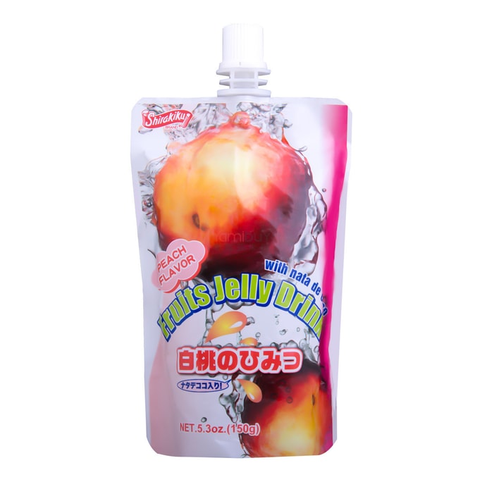 Fruits Jelly Drink Peach Flavor 150g