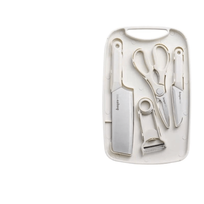 【中國直郵】 拜格 菜板菜刀水果刀削皮刀剪刀組合廚俱全套戶外 1個