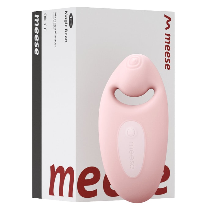 MEESE Bean Suction Vibrator Pink