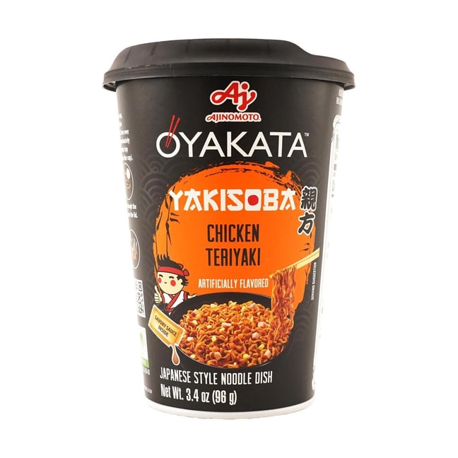 日本AJINOMOTO味之素 OYAKATA 日式鸡肉照烧风味炒面 杯面 96g