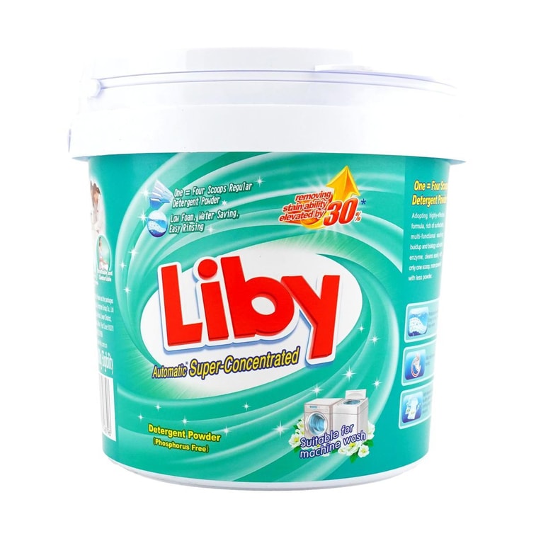 立白 超浓缩粉 超值大桶洗衣粉 可手洗可机洗 900g 4