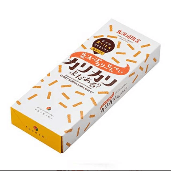 【日本直邮】 日本 YOSHIMI 札幌汤咖喱脆饼 6袋装 零食