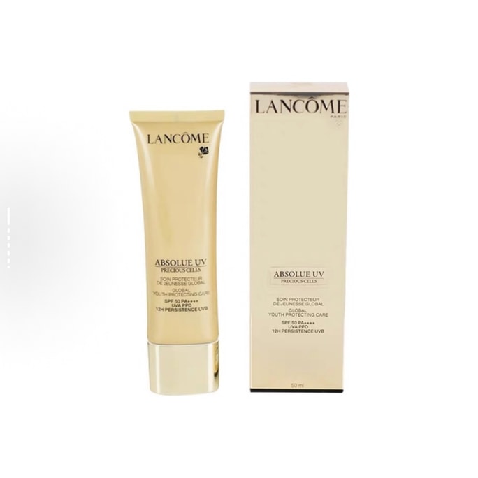 【香港直郵】 法國 蘭蔻 菁純防曬隔離乳】 SPF50 PA++++ 50ml 養膚級防曬 潤色提亮|妝前隔離多效合一