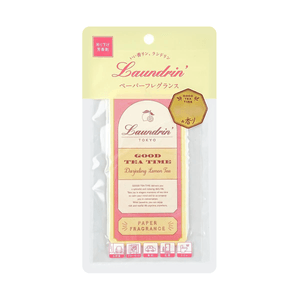 日本LAUNDRIN' 香薰卡片 衣柜除味 车载挂件 多功能香薰片香氛 大吉岭柠檬茶 1枚