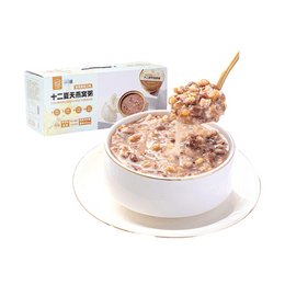十二夏天 燕窝粥 桂花藜麦口味 整箱装 252g*6碗【0蔗糖】【即食免煮早餐代餐粥】
