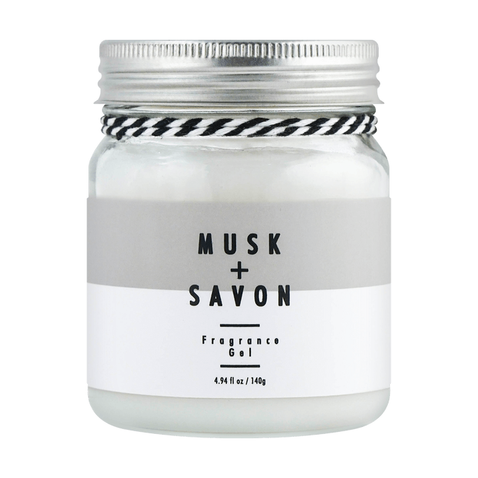 Room Fragrance Gel 140g #Musk+Savon 1pc