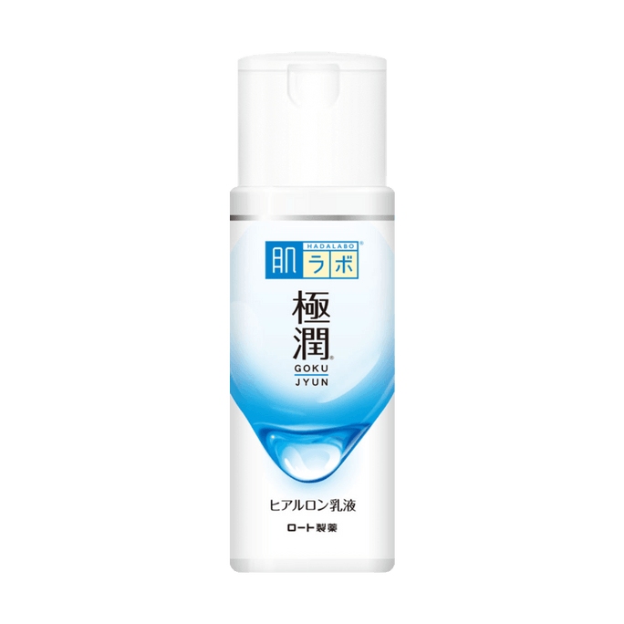 日本ROHTO樂敦 肌肉研究 極潤玻尿酸保濕乳液 140ml