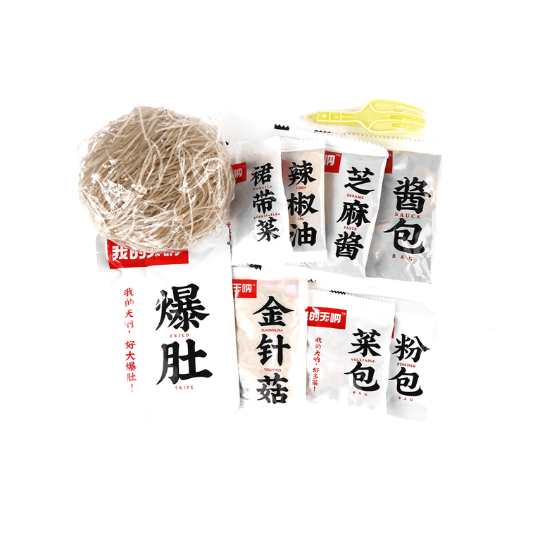 【李佳琦推荐】我的天呐 麻辣爆肚粉 懒人速食 冲泡即食米线 170g 13