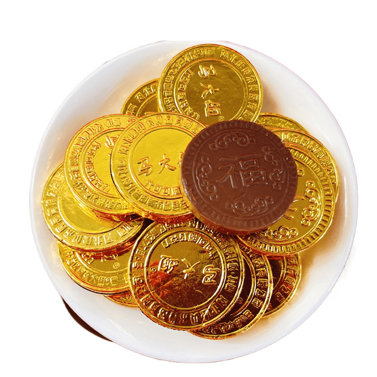 金貨 中国直邮】 马大姐金币巧克力240g*1袋- 亚米