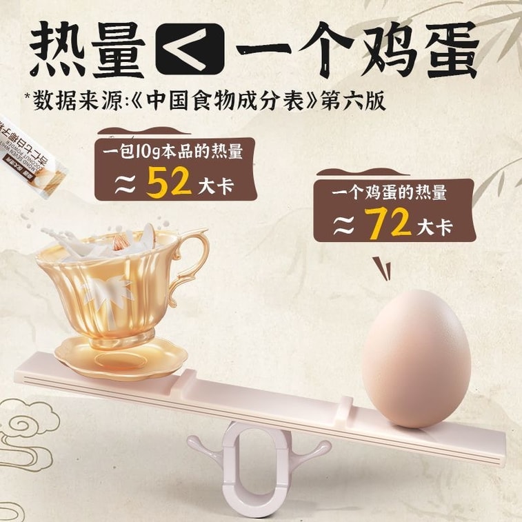 【中国直送】Nanguoアーモンドセブンホワイトココナッツパウダー、1袋150g、ポリア、ヤムイモ、蓮の実、女性のための美白インスタント栄養ドリンクが含まれています。 7