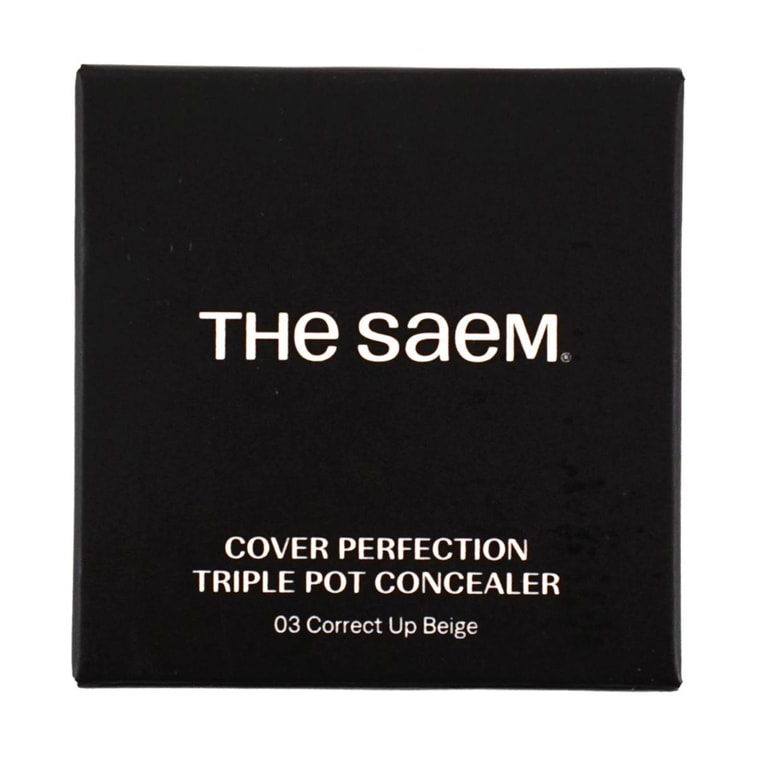 Cover Perfection Triple Pot Concealer  #03 Correct Up Beige 4
