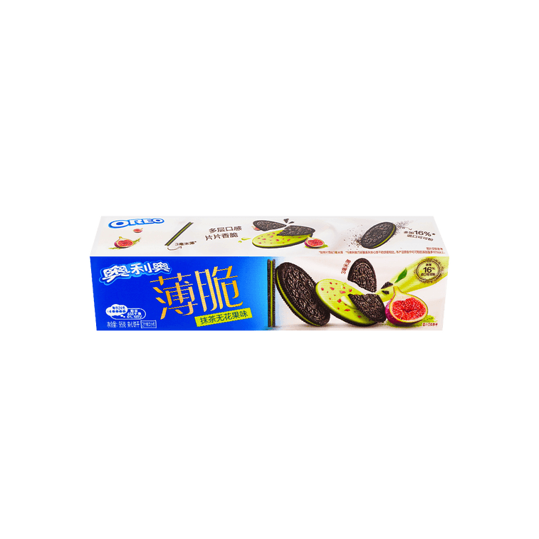 Crispy Sandwich Biscuits Matcha & Fig Flavor, 3.35 oz 6