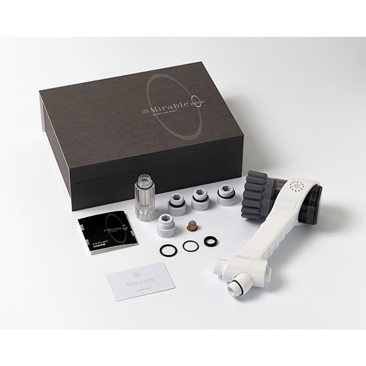 Mirable Zero Ultra Fine Mist Micro Bubble Showerhead - Yami.com