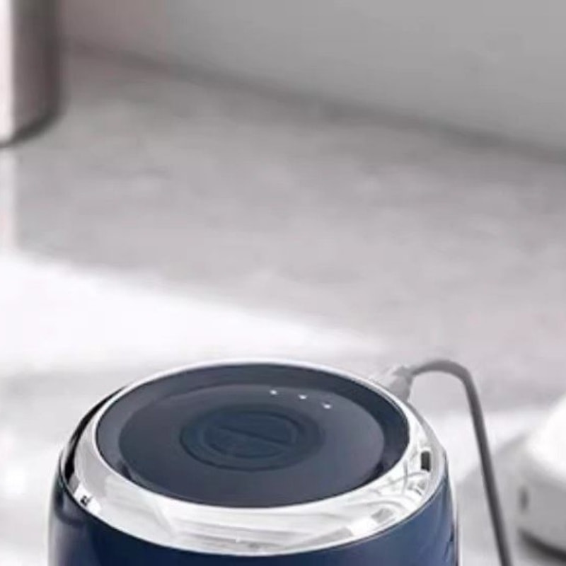 【中国直邮】 摩飞 绞肉机家用两叶刀头无线辅食电动小型料理机    MR9403蓝色三碗分类  一套装