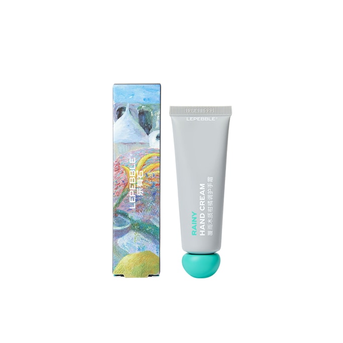 RAINY HAND CREAM+29ml+Woody Citrus Notes+fascia Ball Bottle Cap+Moisturizing Anti-dryness And Anti-cracking