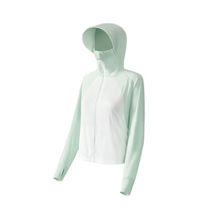 【中国直邮】GoloveJoy 夏季新款冰丝防晒衣 淡雅绿/件 户外遮阳 冰爽透气 防紫外线