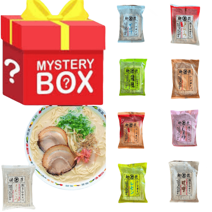 [일본 직배송] 토리시쇼텐 토리시쇼텐 면과 장인 시리즈 1인분 정가 5.99 1인 블라인드 박스 [훌륭한 가치, 1인분 한정]