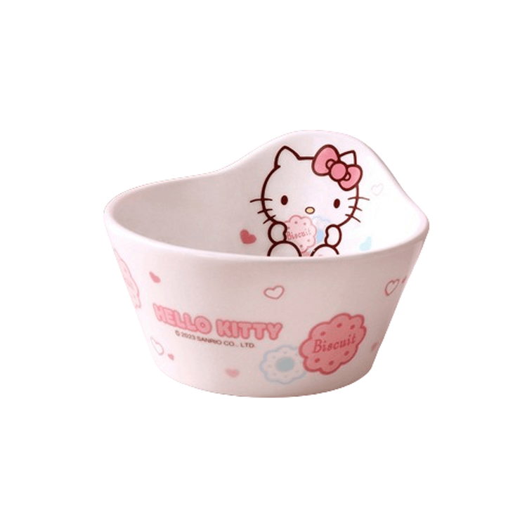 中国直送】サンリオ 子供・学生向けかわいい丼 家庭用高級陶器食器 ハローキティ - Yami