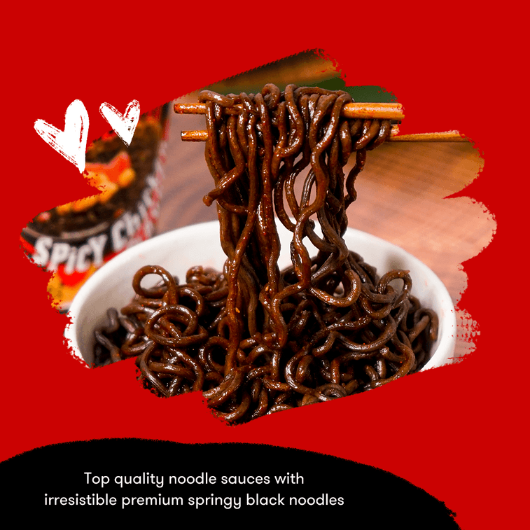 【TikTokヒット】韓国産ゴーストペッパースパイシーチキンラーメン - 6カップ* 2.82オンス 6