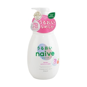 NAIVE Foaming Body Wash Moist 600ml #Peach