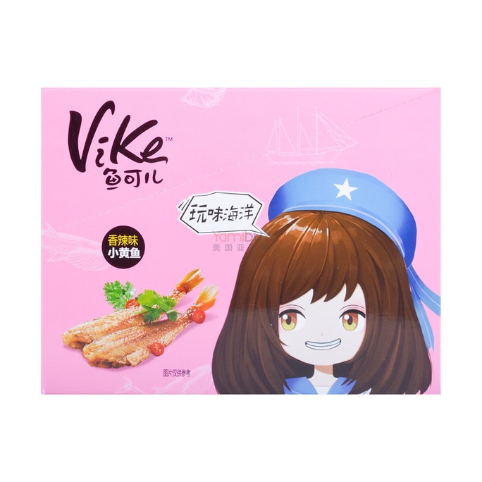 樂惠 VIKE魚可兒 小黃魚 香辣味 (盒裝) 320g