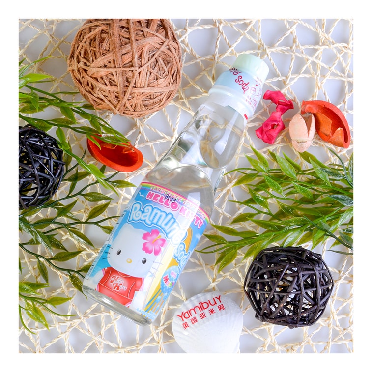 Sanrio Hello Kitty Ramune Soda - Original Flavor Japanese Drink, 6.76fl oz 3