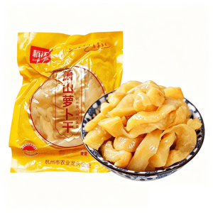 항장 정통 샤오산 무말랭이 250g*1봉 저장성 특산품 바삭한 밥도둑 순수 수제 절임 햇볕에 말린 무말랭이